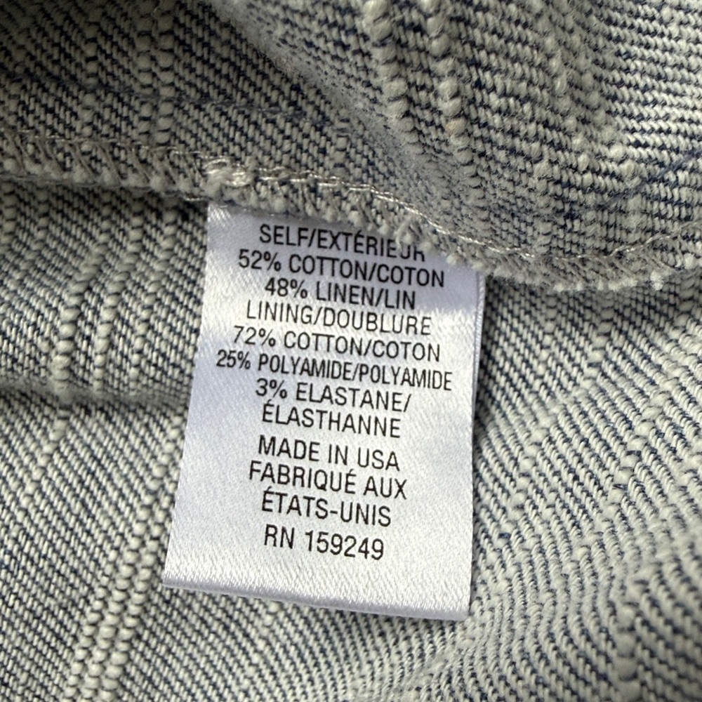 TWP Hoodie light denim top - Picture 7 of 11